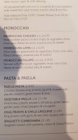 Ego Mediterranean Restaurant Bar menu