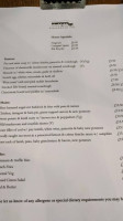 Kilchrenan Inn menu