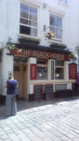 The Black Horse food