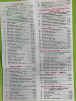 Wondercook menu