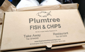 The Plumtree Fish Chips menu
