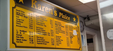 Karen's Plaice inside