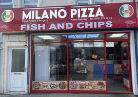 New Milano Pizza food