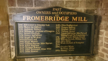 Fromebridge Mill food