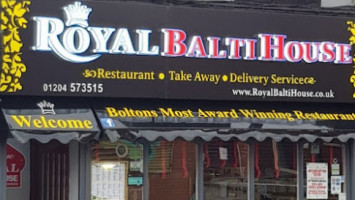 Royal Balti House menu
