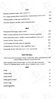 The Fox Hounds Pub menu