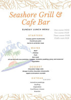 Seashore Grill Cafe menu