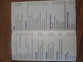 Sutterton Fish And Chip Shop menu