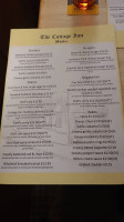 The Cottage Inn menu