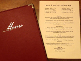 Marina And Grill menu