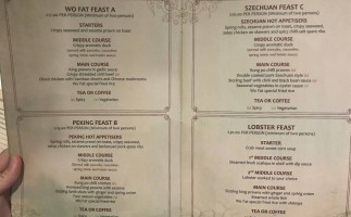 Wo Fat menu