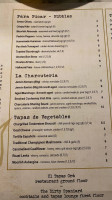 El Tapas Grá menu