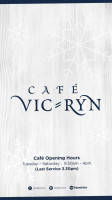 Cafe Vic-ryn menu