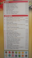 Jade House Chinese Takeaway menu