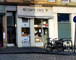 Accento Cafe outside
