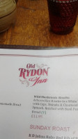Old Rydon Inn food