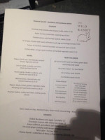 The Wild Rabbit menu