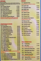 Amritsar menu