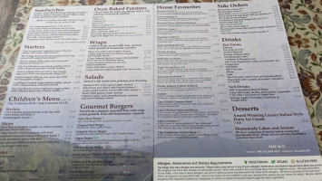 The Village Rest menu