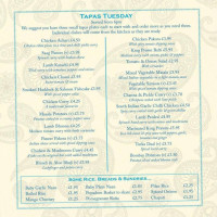Rasoi Indian Delhi Express menu