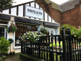 The Pavilion Cafe/bistro outside