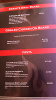 Zaraks Grill Lounge food
