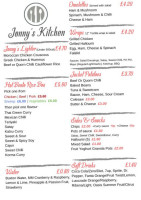 Jonny's Kitchen menu