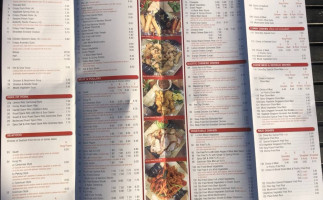 China Boy menu