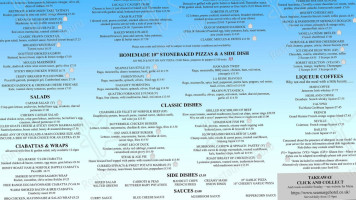 The Sea Marge menu