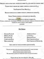 Hamptons Ale House menu