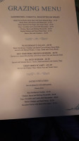 The Cock Inn menu