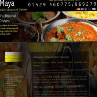 Maya Indian Takeaway food