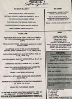 The George At Nunney menu