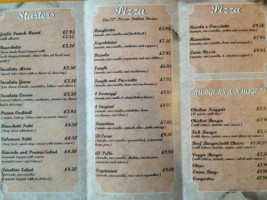Luna Rossa Italian Restaurant Cafe Bar menu
