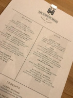 The Marram Grass Cafe menu
