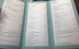 The Pilot Inn menu