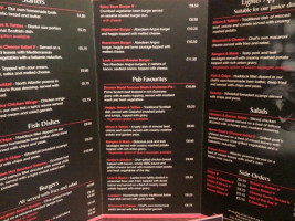 The Drovers Inn menu