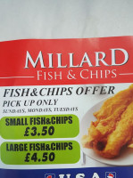 Millard Fish Chips- Usa Chicken menu