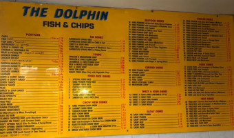 The Dolphin Fish And Chip Shop menu