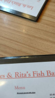 Les Rita's Fish inside