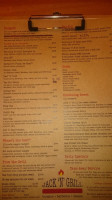 Jack N Grill menu