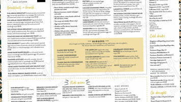 The Atrium And Kitchen menu