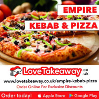 Empire Kebab And Pizza Time food