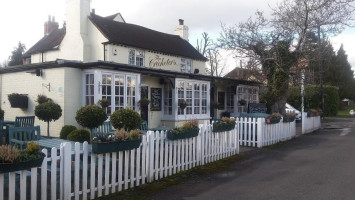 The Cricketers outside