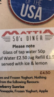 Mattia Diner food