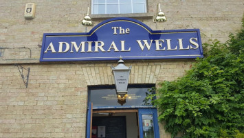 The Admiral Wells menu