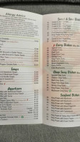 The Golden Fields menu