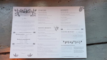 The Feathers Public House And Kitchen menu