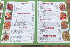 Huntly Folk Club menu