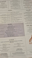 Trattoria Il Forno menu